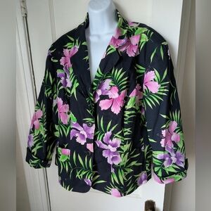 Rafaella Floral Suit Jacket